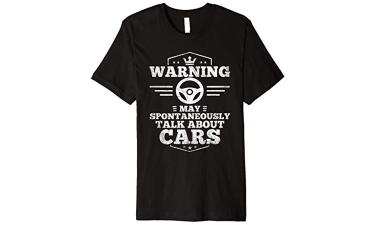auto mechanic warning t-shirt
