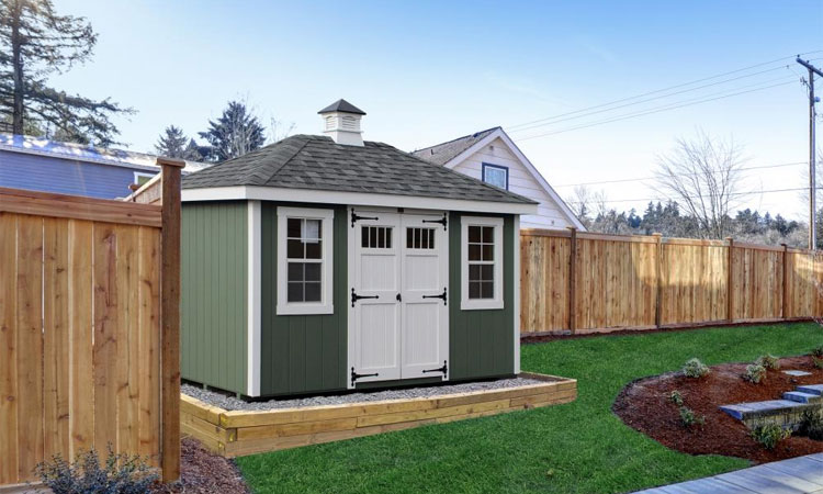 buy or build shed customization