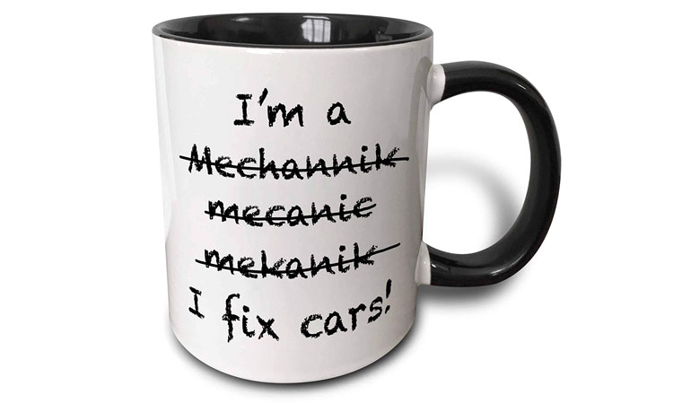 I'm a mechanic mug