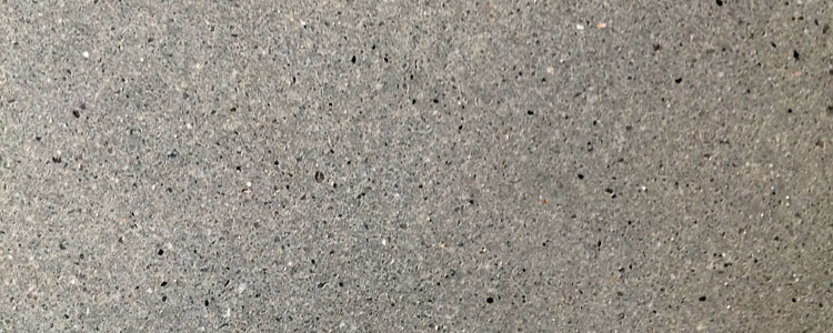 salt and pepper concrete finish