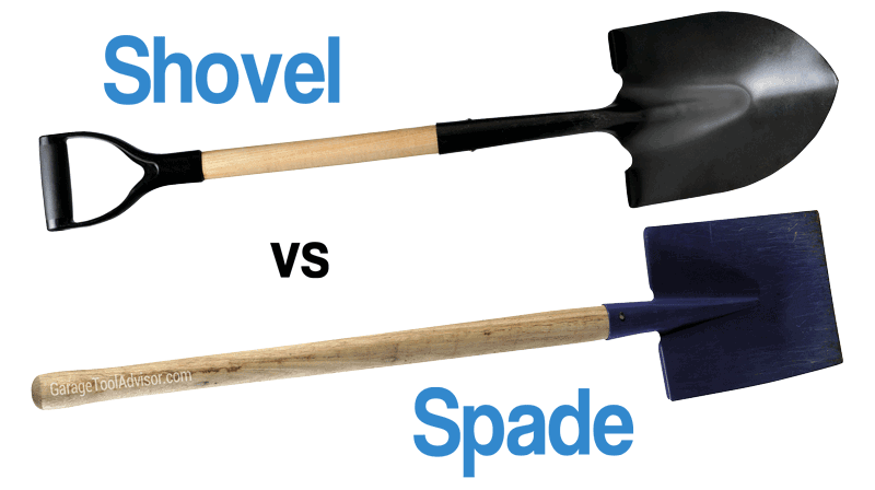 shovel vs spade difference