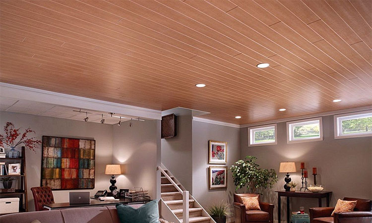 basement ceiling design ideas
