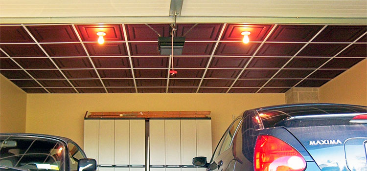 pvc tile garage ceiling