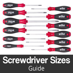 Flat head screwdriver slot dimensions