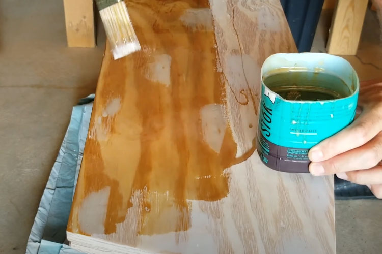 seal plywood with epoxy resin
